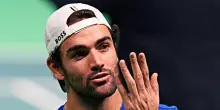 &ldquo;Una delle mie partite migliori. Sono rimasto concentrato, senza pensare a cosa accadeva di l&agrave;&rdquo;: Berrettini dopo il doppio 6-0 a Medvedev