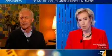 Travaglio a La7: &ldquo;Tajani? Un&rsquo;ameba. Sequestrato per 4 ore dai figli di Berlusconi, roba indecente e scandalosa anche in Corea del Nord&rdquo;