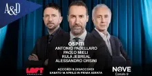 Padellaro, Jebreal, Orsini e Mieli ospiti di Sommi ad Accordi&Disaccordi sabato 18 aprile. Con Travaglio e Scanzi