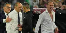 &ldquo;Io posso solo dire che in quel momento dovevo fermare la partita&rdquo;: quando Allegri cerc&ograve; Rocchi e fu espulso