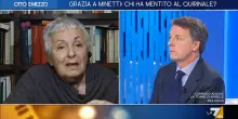 La lezione della storica Foa a Renzi: &ldquo;La bandiera delle Brigata ebraica non &egrave; quella di Israele, sbagliato mostrare Netanyahu il 25 aprile&rdquo;. Su La7