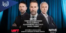 Jebreal, Montanari, Fabbri e Sallusti ospiti di Sommi ad Accordi&Disaccordi sabato 2 maggio. Con Travaglio e Scanzi