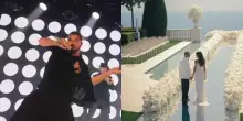 Mille bottiglie di champagne, caviale, aragoste e Ricky Martin come intrattenitore: il matrimonio da 5 milioni di euro tra una modella ucraina e un imprenditore georgiano