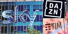 Diritti tv sulla Serie A, Sky chiede 1,9 miliardi di euro di danni a Tim e Dazn
