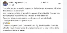 Omicidio Vassallo, Cantone impugna il proscioglimento di Cagnazzo. Che protesta per il comunicato stampa