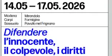 Festival della Giustizia Penale 2026: tutti gli ospiti, il programma e i temi che si affronteranno a Modena