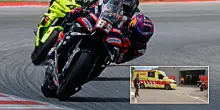 MotoGp, Barcellona &egrave; un incubo: Martin cade nei test per la sesta volta in 4 giorni e finisce in ospedale. Come sta