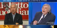 Garlasco, la bordata di Travaglio a Freccero: &ldquo;Era meglio che continuavi a occuparti di tv anzich&eacute; andar dietro ai bufalari del web&rdquo;. Su La7