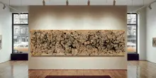 Un grande quadro di Jackson Pollock battuto all&rsquo;asta per 181.185.000 dollari. L&rsquo;opera &egrave; uno dei primi dipinti astratti della storia dell&rsquo;arte