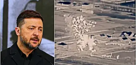 Ucraina, Zelensky: &ldquo;Colpito sito dei servizi segreti russi nel Kherson, centinaia tra morti e feriti&rdquo;