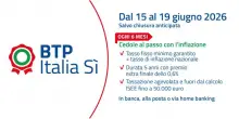 Arriva il Btp Italia S&igrave; per i piccoli risparmiatori, 5 anni di durata e cedole legate all&rsquo;inflazione