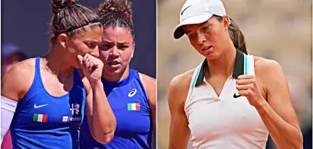 Paolini-Errani, niente doppio al Roland Garros. La bolognese gioca con l&rsquo;austriaca Lilli Tagger, 18enne amica di Sinner