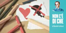 Molti anni fa un comico si divertiva a perculare i suoi prof disegnando vignette
