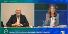 Elezioni, Bonaccini sbotta con Sardoni: &ldquo;Nessuna sconfitta del centrosinistra, solo pareggio. Non mi piace essere interrotto&rdquo;