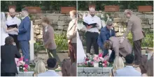 Il testimone di nozze sviene durante il matrimonio del migliore amico, ma il prete non si ferma: &ldquo;Avevo le ginocchia bloccate ed ero nervoso&rdquo; &ndash; IL VIDEO