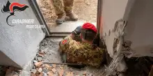 Scoperto un bunker con cunicoli di 120 metri e camere di fuga in provincia di Reggio Calabria