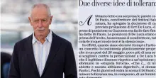 &ldquo;Repubblica&rdquo; attacca il suo collaboratore Paolo Di Paolo con un corsivo anonimo per l&rsquo;esclusione di Erri De Luca da Salerno Letteratura. &ldquo;Da Robinson saltata una pagina sul festival&rdquo;