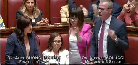 Bagarre alla Camera, scontro sulla commissione Covid. FdI: &ldquo;Conte abbia il coraggio di venire a riferire&rdquo;. M5s: &ldquo;Onest&agrave;, onest&agrave;&rdquo;. Seduta sospesa