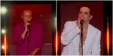 Achille Lauro e Antonello Venditti all&rsquo;Olimpico di Roma duettano in anteprima su &ldquo;Che tesoro che sei&rdquo;. Poi i cori per &ldquo;Notte prima degli esami&rdquo; &ndash; IL VIDEO