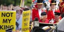 La parata di compleanno di re Carlo III salutata da migliaia di londinesi. I reali al tradizionale Trooping the Colour. Tra la folla alcuni oppositori della monarchia