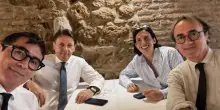 &ldquo;Al lavoro per cambiare l&rsquo;Italia&rdquo;: i leader del campo largo postano una foto. E lanciano due eventi di piazza a luglio