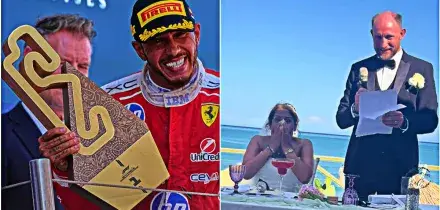 Una tifosa scopre della vittoria di Hamilton mentre si sposa e scoppia di gioia: &ldquo;Oh mio Dio, non ci credo&rdquo;