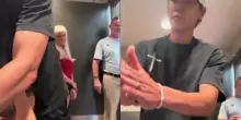 Padre entra nel bagno delle donne con le figlie per sicurezza: un cliente lo accusa e chiama la polizia, il video fa milioni di views