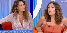 Samantha De Grenet contro Caterina Balivo: &ldquo;Figli a 50 anni? Cos&igrave; si mettono al mondo degli orfani&rdquo;. La conduttrice sbotta: &ldquo;Ma che dici? C&rsquo;&egrave; gente che muore a 30!&rdquo;