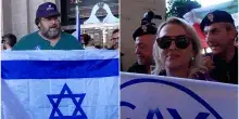 Adinolfi e Pascale si presentano al Pride di Roma con le bandiere di Israele e dei &ldquo;Gay conservatori&rdquo;: tensione con i manifestanti