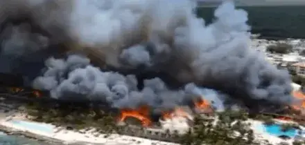Santo Domingo, incendio nel resort: turista italiana deceduta e 1700 evacuati. 9 feriti
