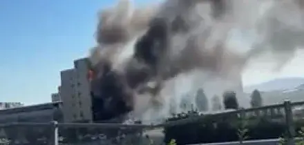 Napoli, incendio all&rsquo;ospedale del Mare: evacuati pazienti e personale da alcuni reparti
