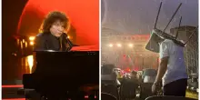 Si scatena una tempesta improvvisa mentre Cocciante canta &ldquo;Cervo a primavera&rdquo;: costretto ad annullare il concerto a Pordenone, 4mila spettatori in fuga tra caos e panico