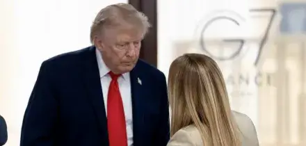 Sondaggi, lo scontro con Trump fa bene a Meloni: +2% di consensi in un mese, ora &egrave; al 40%