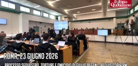 &ldquo;Il corpo di Giulio Regeni spezzato dal dolore, devastato dalla tortura&rdquo;. E il pm mostra in Aula le foto della Tac