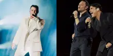 Tiziano Ferro ferma il concerto a Napoli per un malore tra il pubblico, poi il duetto con Sal Da Vinci e l&rsquo;ironia sull&rsquo;anello del matrimonio che spiazza lo stadio