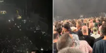 Iron Maiden bloccati dal caldo torrido a Parigi: stop al concerto per un&rsquo;ora di blackout e 30mila fan senza parole &ndash; IL VIDEO