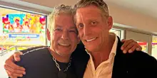 &ldquo;&Egrave; passato qualche anno da quando ti tenevo in braccio in pullman&rdquo;: l&rsquo;incontro tra Roberto Baggio e Lapo Elkann