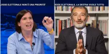 Scintille Senaldi-Schlein su La7: &ldquo;Con Conte vi giocate la leadership a dadi?&rdquo;. &ldquo;Domanda mai sentita&hellip;ho sempre detto o accordo a chi prende un voto in pi&ugrave; o primarie&rdquo;