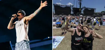 Ultimo &egrave; pronto, la festa del &ldquo;Raduno degli Ultimi&rdquo; entra nel vivo. Apre l&rsquo;evento Fabrizio Moro, i 250mila cantano &ldquo;Il giorno che aspettavo&rdquo; e oltre 40brani