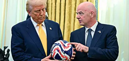 Caso Balogun, Infantino parla di credibilit&agrave; e integrit&agrave;: &ldquo;Gli organi Fifa sono indipendenti e operano in autonomia. Con Trump mi confronto sempre&rdquo;