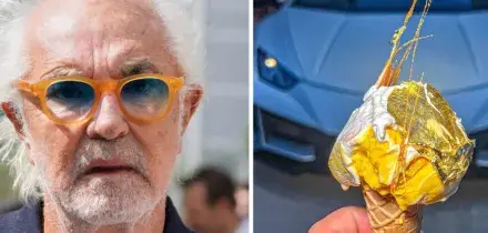 &ldquo;Comprare un cono gelato a 95 euro &egrave; da cretini&rdquo;, &ldquo;Costa cos&igrave; perch&eacute; usiamo zafferano puro e abbiamo una lista d&rsquo;attesa&rdquo;: il botta e risposta tra Flavio Briatore e Vincenzo Paparella