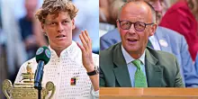 Wimbledon, il cancelliere tedesco Merz &ldquo;si &egrave; congratulato con Sinner&rdquo;. Per il governo italiano era presente Abodi
