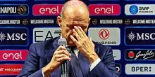 Allegri si commuove ricordando una telefonata di De Laurentiis: &ldquo;Quella sera mia madre non stava bene&rdquo;