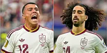 L&rsquo;importanza dei terzini nel possesso e nel blocco alto: cos&igrave; la Spagna ha nascosto la palla alla Francia e ha dominato la semifinale | L&rsquo;analisi