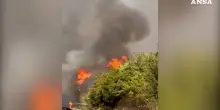 Vasto incendio divampa tra Nuorese e Oristanese: in fumo 500 ettari. Il sindaco di Noragugume: &ldquo;Paesaggio lunare&rdquo; &ndash; Video