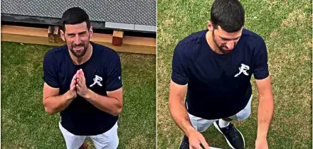 &ldquo;&Egrave; una bambina&rdquo;: il video di Djokovic che partecipa a un gender reveal a Wimbledon. Poi sorprende i futuri genitori con un regalo