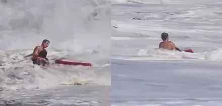 &ldquo;Le onde erano normali, poi sono cambiate in un batter d&rsquo;occhio. Il giovane &egrave; stato sopraffatto e spazzato via in un attimo&rdquo;: bagnino 16enne si tuffa in mare e gli salva la vita