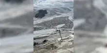 Sul ghiacciaio del Plateau Rosa non c&rsquo;&egrave; pi&ugrave; neve: sci sospeso per le alte temperature. E Brignone pubblica il video