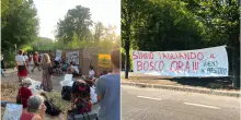 A Reggio Emilia continua la resistenza per salvare il polmone verde della citt&agrave;. Gli attivisti: &ldquo;Il Bosco Ospizio non si vende, si difende&rdquo;