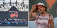 &ldquo;Guccini ha messo parole dove non c&rsquo;erano ancora&rdquo;: Jovanotti omaggia l&rsquo;artista scomparso sul palco con la famiglia, i collaboratori e musicisti &ndash; IL VIDEO